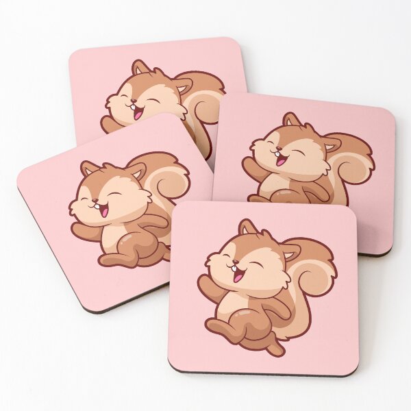 Item preview, Cute Squirrel Jumping Cartoon Vector Icon Illustration designed and sold by hjian8219.