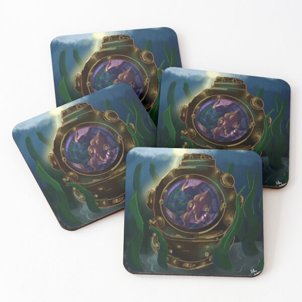 Item preview, Baby Kraken Print designed and sold by Bold Beetle Co.