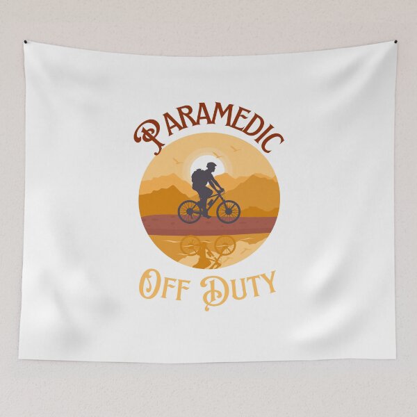 Item preview, Copy of Paramedic Off duty T-shirt, Mug, Hat, Tote Bag, Sticker, Pin, Phone case, Ipad case designed and sold by HannZech.