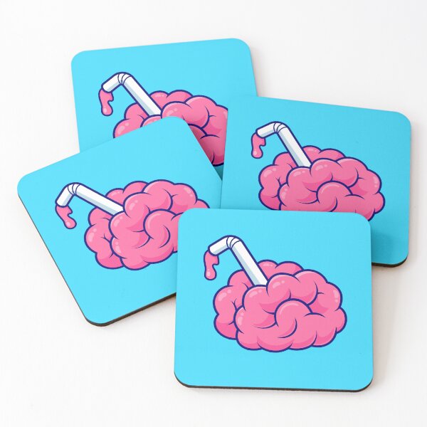 Item preview, Cute Brain Juice Cartoon Vector Icon Illustration designed and sold by hjian8219.