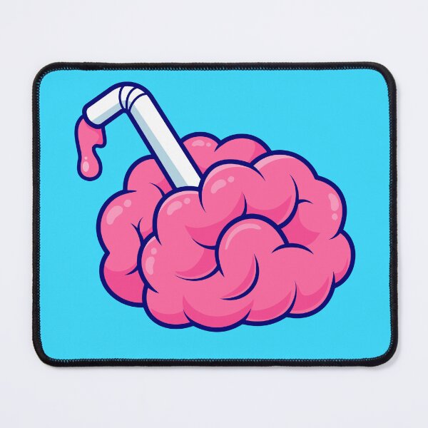 Item preview, Cute Brain Juice Cartoon Vector Icon Illustration designed and sold by hjian8219.