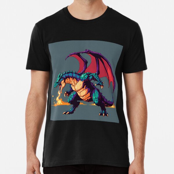 Item preview,  Trogdor dragon  T-shirt phone cases pillows  designed and sold by Fantasy  and anime  natural landscape art.