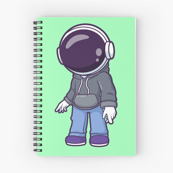 Item preview, Cute Cool Astronaut Wearing Hoodie Jacket Cartoon Vector  designed and sold by hjian8219.
