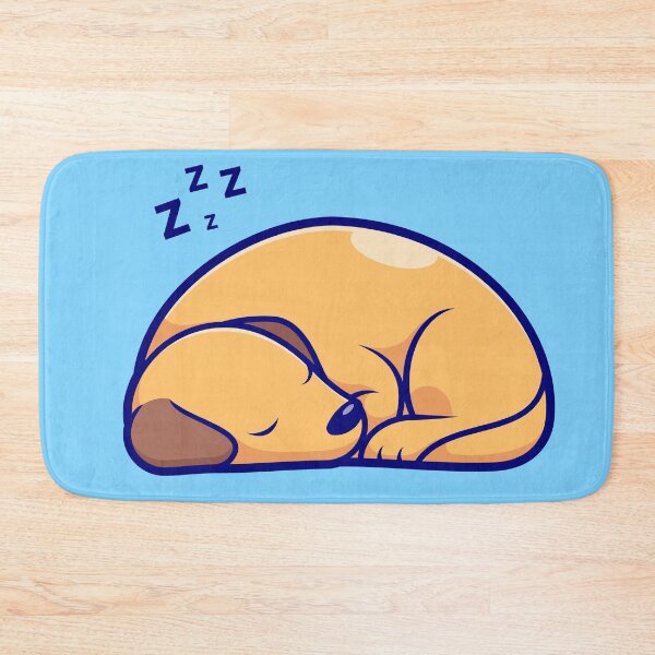 Item preview, Cute Dog Sleeping Cartoon Vector Icon Illustration designed and sold by hjian8219.