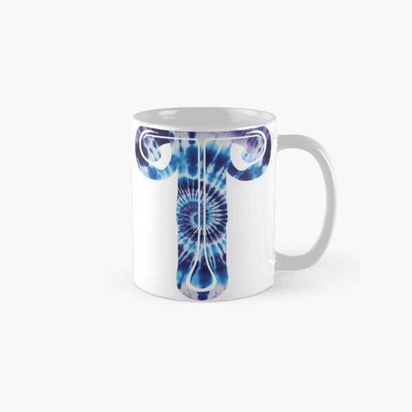 TIE-DYE LETTER T Classic Mug