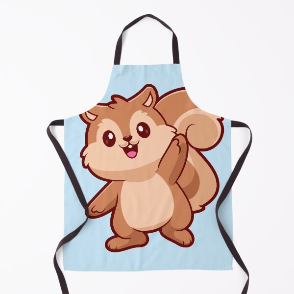 Item preview, Cute Squirrel Waving Hand Cartoon Vector Icon Illustration designed and sold by hjian8219.