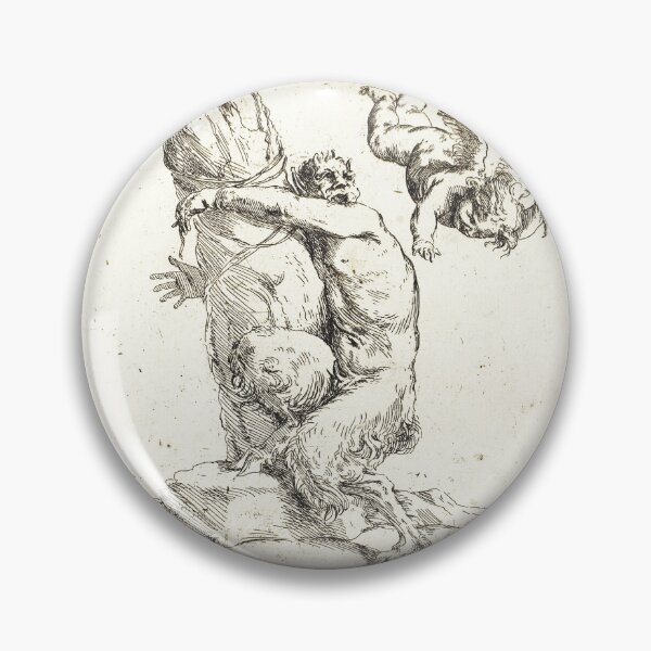 Item preview, "Cupid Punishing a Satyr: Caravaggio's Replica" designed and sold by ConstruArt.