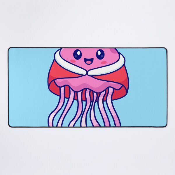 Item preview, Cute Jellyfish King with Crown Cartoon Vector Icon Illustration designed and sold by hjian8219.