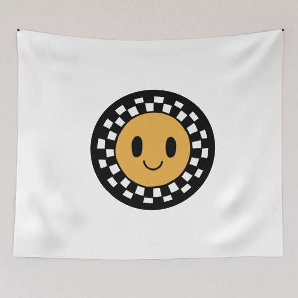 Item preview, Chequerboard Smiley designed and sold by Bad Zombie .