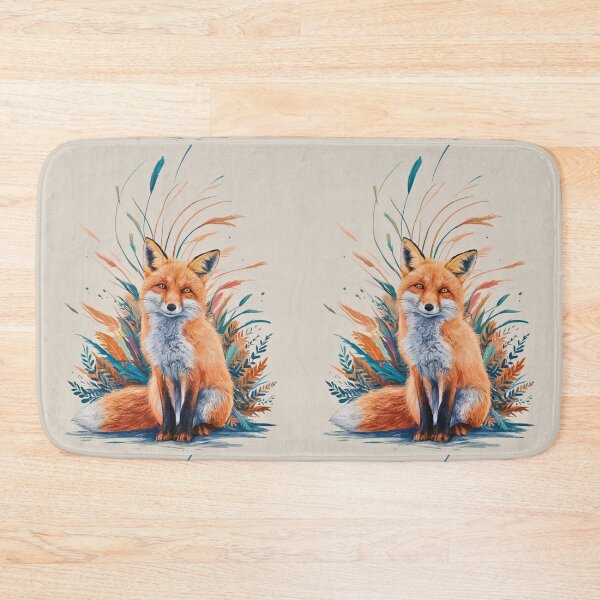 Artikelvorschau, Süßer Fuchs. Entzückender Fuchs, Aquarellfuchs, Fuchszeichnung, Blumenfuchs, Fuchsbild entworfen und verkauft von FoxVibes.