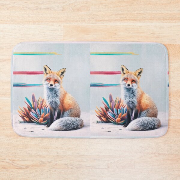 Artikelvorschau, Süßer Fuchs. Entzückender Fuchs, Aquarellfuchs, Fuchszeichnung, Blumenfuchs, Fuchsbild entworfen und verkauft von FoxVibes.
