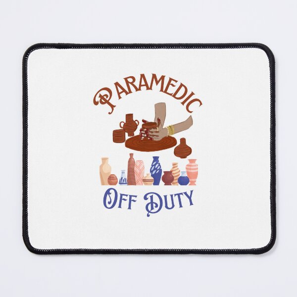 Item preview, Copy of Paramedic Off duty T-shirt, Mug, Hat, Tote Bag, Sticker, Pin, Phone case, Ipad case designed and sold by HannZech.