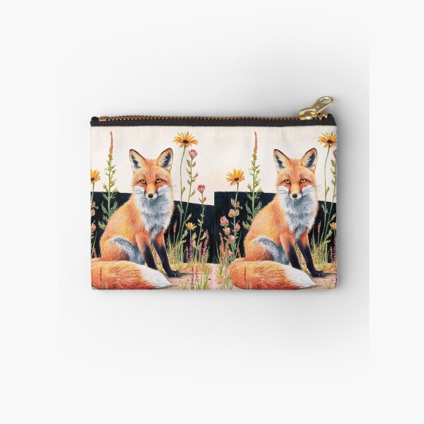 Artikelvorschau, Süßer Fuchs. Entzückender Fuchs, Aquarellfuchs, Fuchszeichnung, Blumenfuchs, Fuchsbild entworfen und verkauft von FoxVibes.