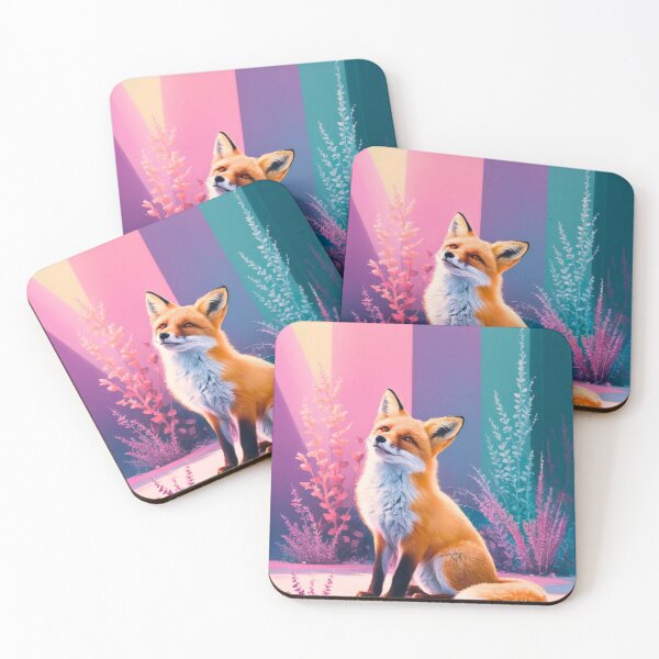 Artikelvorschau, Süßer Fuchs. Entzückender Fuchs, Aquarellfuchs, Fuchszeichnung, Blumenfuchs, Fuchsbild entworfen und verkauft von FoxVibes.