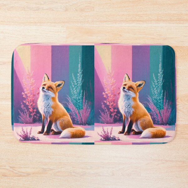 Item preview, Cute Fox. Adorable fox, watercolor fox, fox drawing, floral fox, fox image designed and sold by FoxVibes.