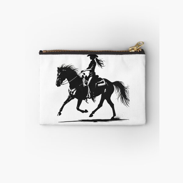 Item preview, Silhouette of a Cowgirl on Horseback designed and sold by GlassPenny.
