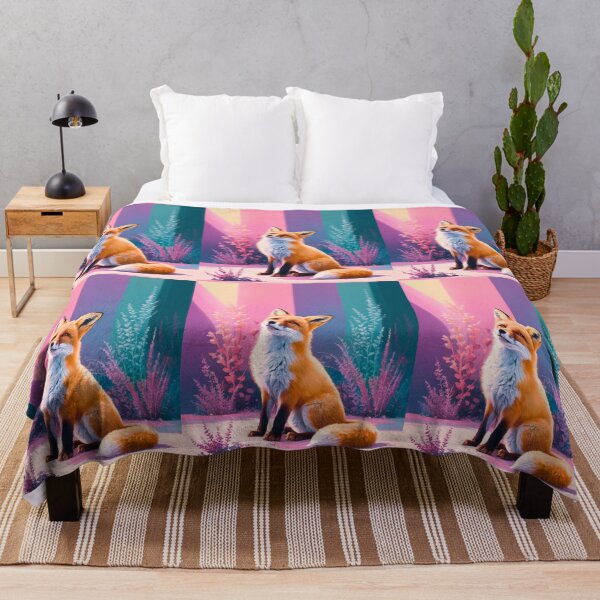 Artikelvorschau, Süßer Fuchs. Entzückender Fuchs, Aquarellfuchs, Fuchszeichnung, Blumenfuchs, Fuchsbild entworfen und verkauft von FoxVibes.