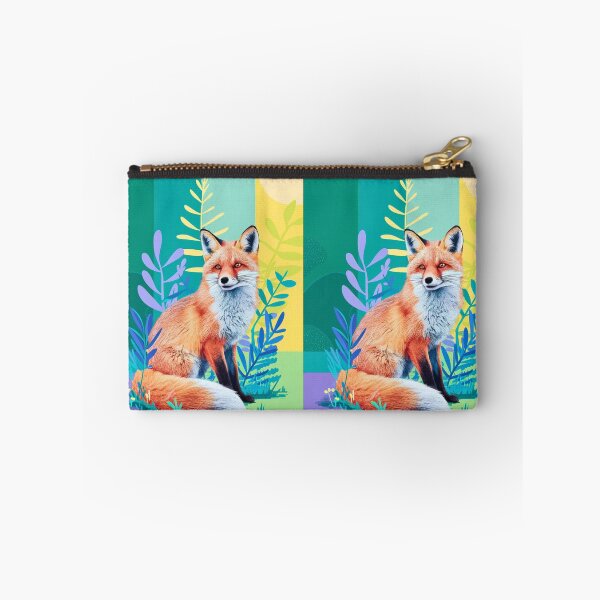 Item preview, Copy of Cute Fox. Adorable fox, watercolor fox, fox drawing, floral fox, fox image designed and sold by FoxVibes.