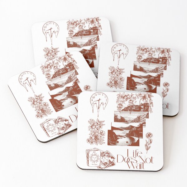 Item preview, Life Does Not Wait, Terracotta  designed and sold by carlyrea.