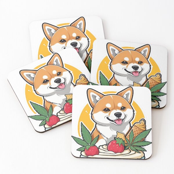 Item preview, The golden doggo boy dog designed and sold by wojysmokes.