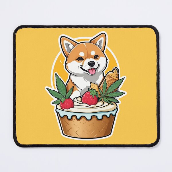 Item preview, The golden doggo boy dog designed and sold by wojysmokes.