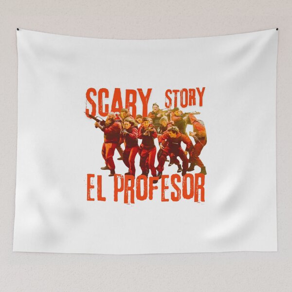Item preview, SCARY STORY | El profesor La Casa de Papel designed and sold by Lyesink.