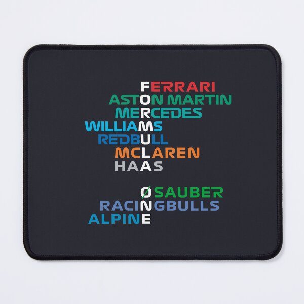 Item preview, Formula One Teams horizontal 2024 designed and sold by ilustralima.
