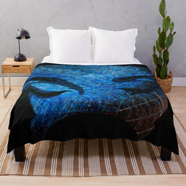 Item preview, Blue Mask designed and sold by MAMA LXXVIII: Art by Marsailhe Milward.
