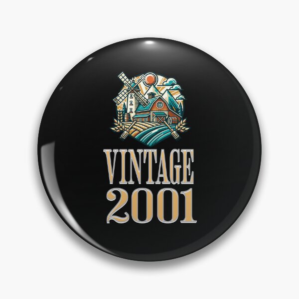 Item preview, Classic 23rd Birthday Gift Idea Vintage 2001 T-Shirt designed and sold by MizoX7.