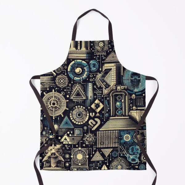 Item preview, Ancient Future: Archaeological Meets Futuristic Pattern designed and sold by Rui Fernandes.