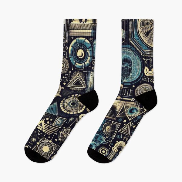 Item preview, Ancient Future: Archaeological Meets Futuristic Pattern designed and sold by Rui Fernandes.