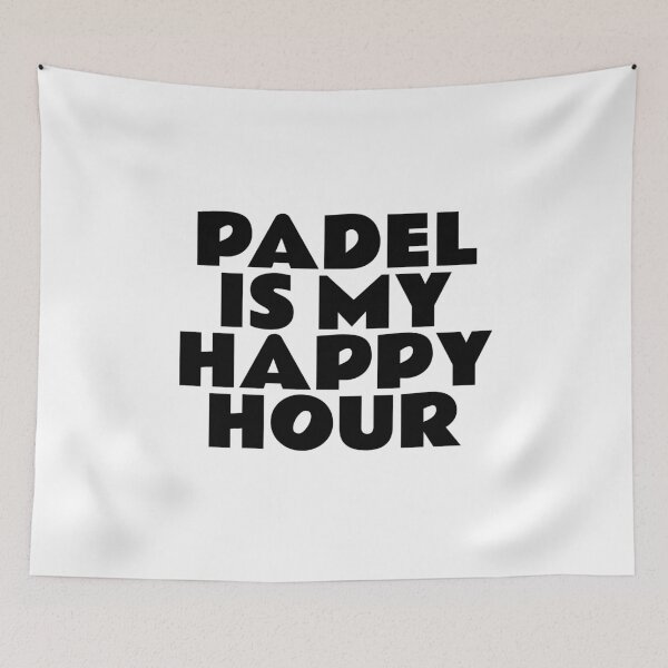 Item preview, Padel Is My Happy Hour  designed and sold by Inspirationmotivation.