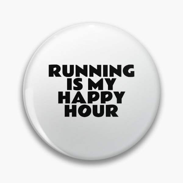 Item preview, Running Is My Happy Hour  designed and sold by Inspirationmotivation.