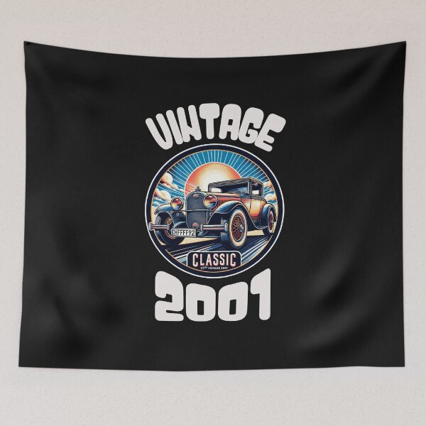 Item preview, Classic 23rd Birthday Gift Idea Vintage 2001 T-Shirt designed and sold by MizoX7.