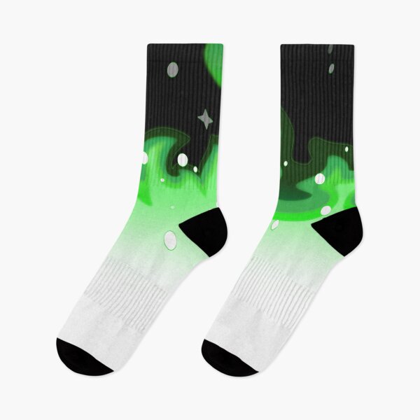 Item preview, Mystical Green Fire and Stars Pattern designed and sold by Carsondood.