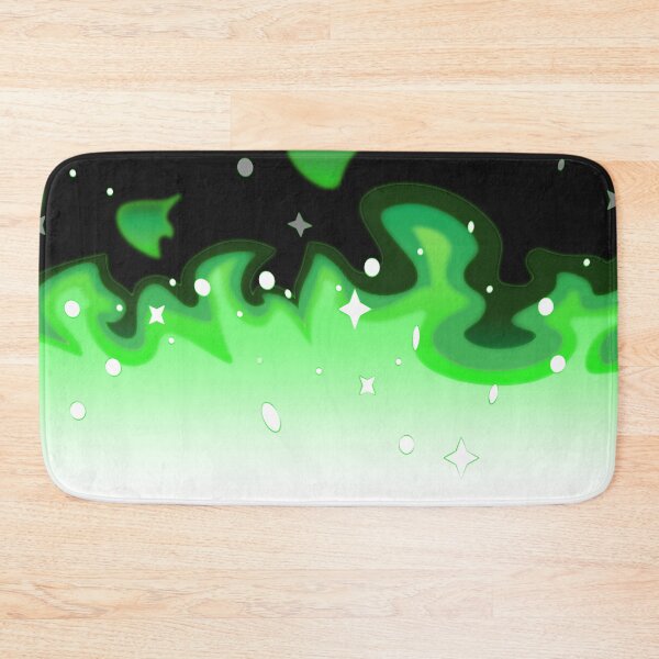 Item preview, Mystical Green Fire and Stars Pattern designed and sold by Carsondood.
