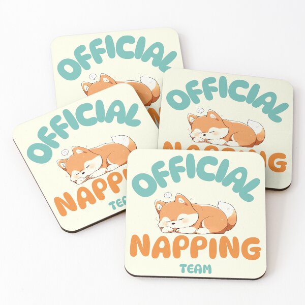 Item preview, Shiba Inu Dog Official Napping Team Sleeping designed and sold by Animalistawear.