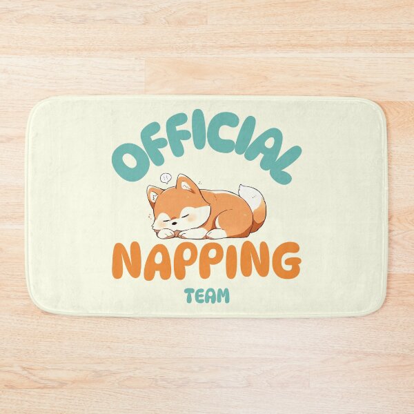 Item preview, Shiba Inu Dog Official Napping Team Sleeping designed and sold by Animalistawear.