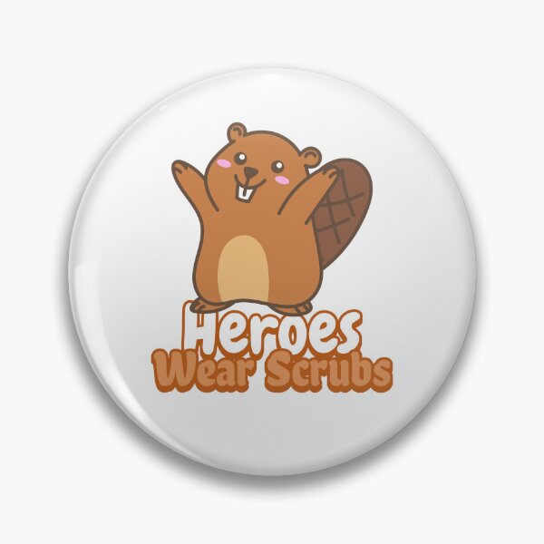 Item preview, Copy of Heroes Wear Scrubs t-shirt, Mug, Hat, Pin, magnet,Tote Bag, Clock, Phone case, Mouse Pad designed and sold by HannZech.