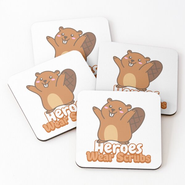 Item preview, Copy of Heroes Wear Scrubs t-shirt, Mug, Hat, Pin, magnet,Tote Bag, Clock, Phone case, Mouse Pad designed and sold by HannZech.