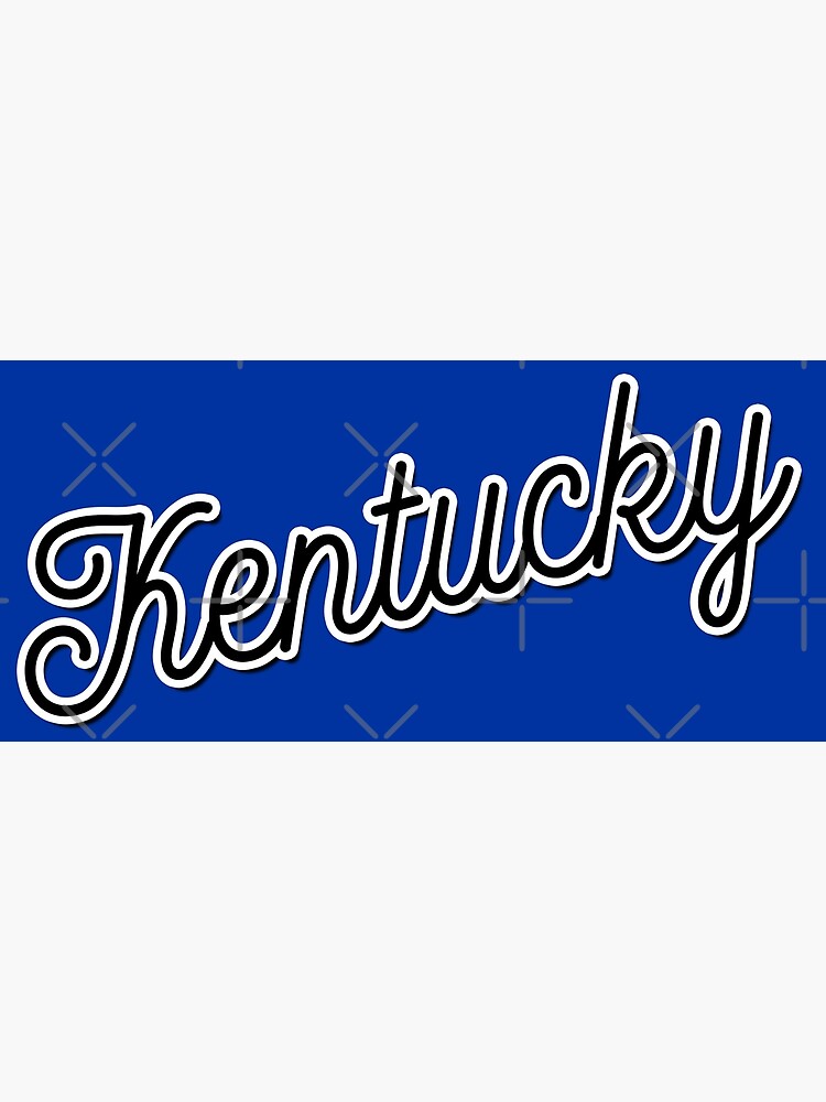 "Kentucky Blue" Poster by thekentuckykind Redbubble