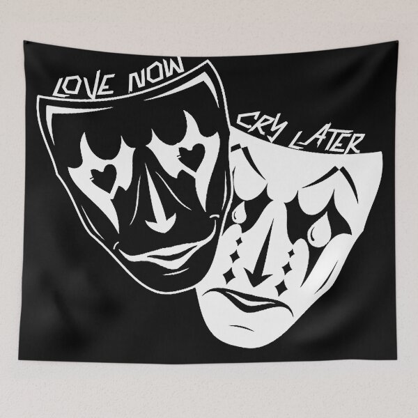 Item preview, Love Now, Cry Later, White designed and sold by carlyrea.