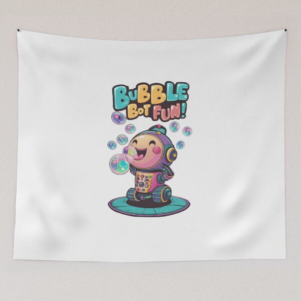 Item preview, Bubble Bot Fun designed and sold by Dazzle-Sizzle.