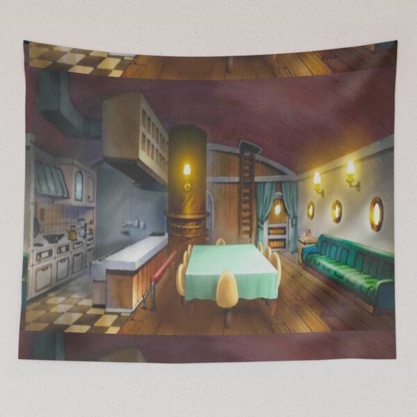 Item preview, Pirate Kitchen Living Room Tapestry designed and sold by jakersvelmax.