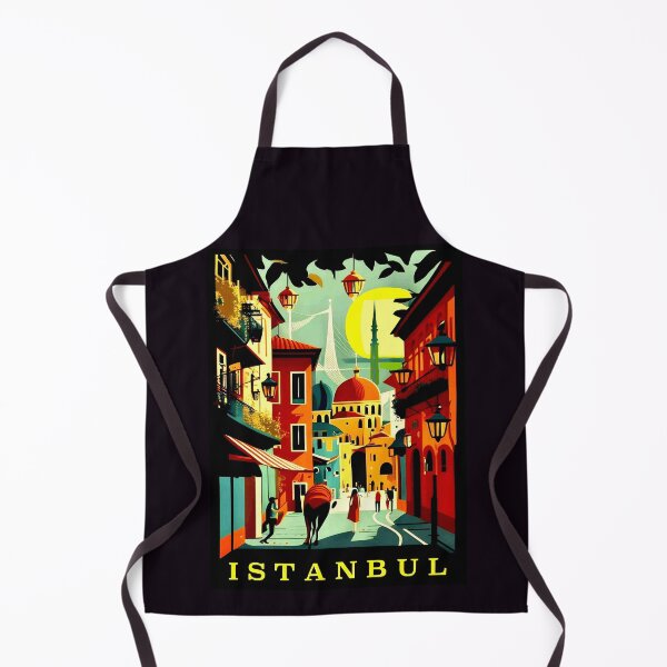 Item preview,  Istanbul Turkey Vintage Travel and Tourism Advertising Poster Print designed and sold by posterbobs.