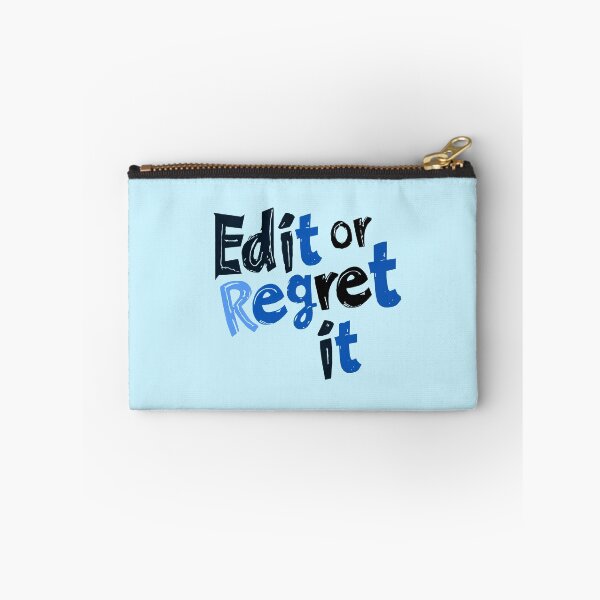 Item preview, Edit or Regret It Design for Writers, Designers, and Editors designed and sold by Karistina Lafae Designs.