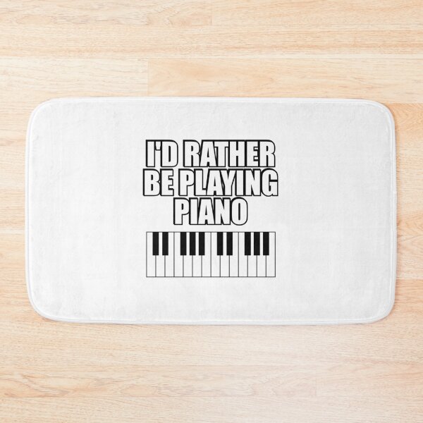 Item preview, Rather be playing piano - piano player designed and sold by Inspirationmotivation.