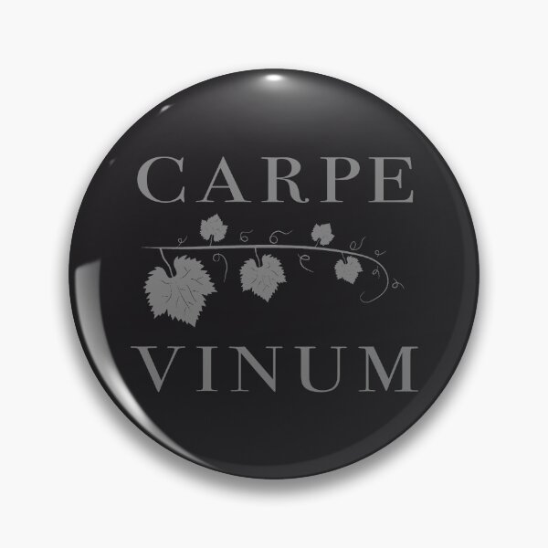 Item preview, Carpe Vinum 'Seize the Wine' Latin Quote Roman Saying black bacground HD HIGH QUALITY ONLINE STORE designed and sold by bard-art.