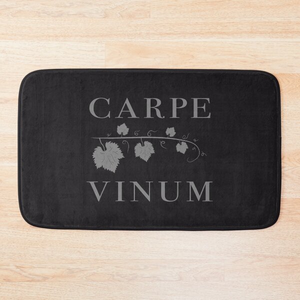 Item preview, Carpe Vinum 'Seize the Wine' Latin Quote Roman Saying black bacground HD HIGH QUALITY ONLINE STORE designed and sold by bard-art.