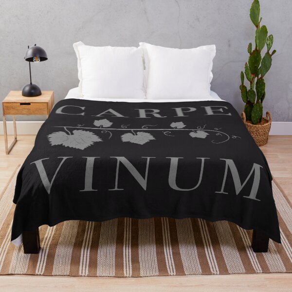 Item preview, Carpe Vinum 'Seize the Wine' Latin Quote Roman Saying black bacground HD HIGH QUALITY ONLINE STORE designed and sold by bard-art.